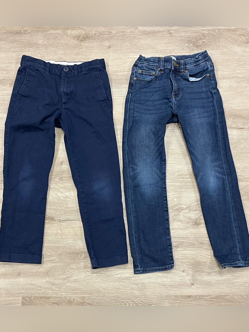 J.Crew Crewcuts Boys Size 7 Slim Jeans & Chino Pants 2pc bundle